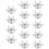 14 Pcs Golf Shoe Spike Replacement Cleat Twist Scr 4