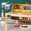 Alcohol Rack with Safety Cover Vertical Stove for 3
