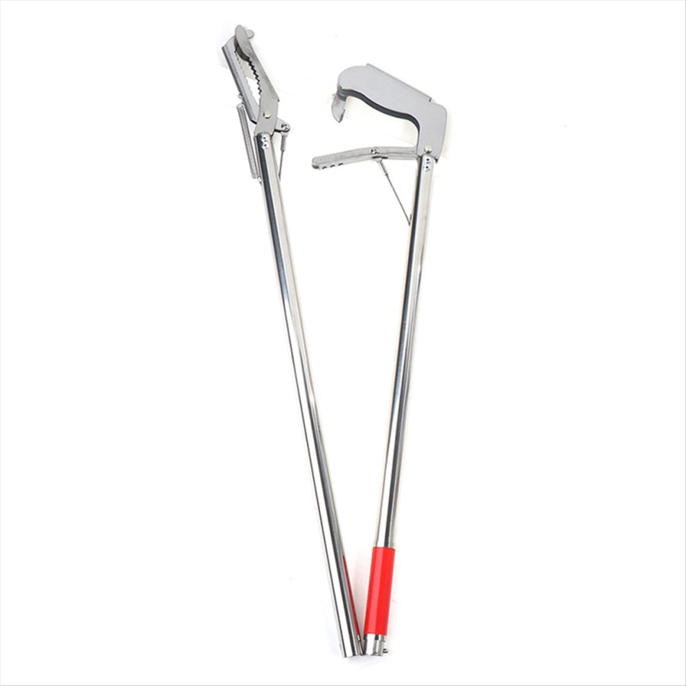 Kopinma Foldable Tongs Stick, Garbage Clip,Aluminum Alloy,