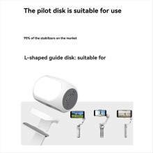 Mini Magnetic Video Light with Phone Clip & Cold S