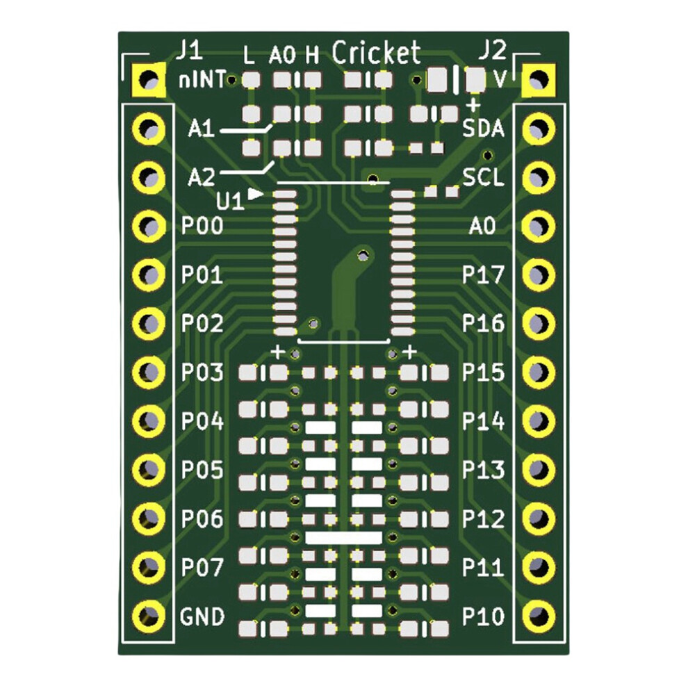 Tca9555 Expansion Module Iic/I2c Gpio Expansion Board Module 16 Digital Input & Output 4713062640775