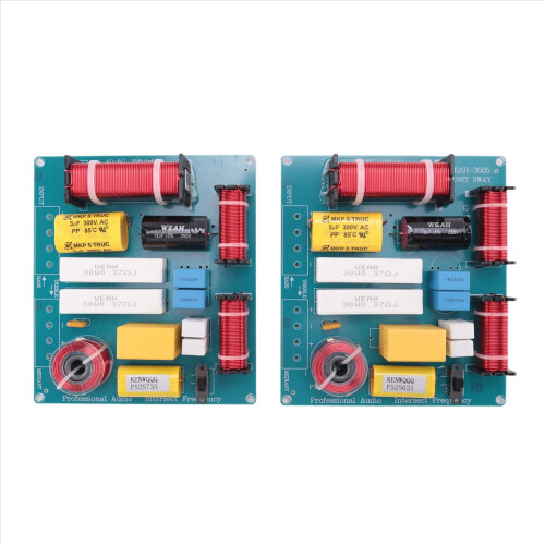 2PCS 300W 3 Way Treble Medium Speaker Frequency Di