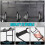 2PCS Dumbbell Hooks Hangers Heavy Power Dumbbells 6