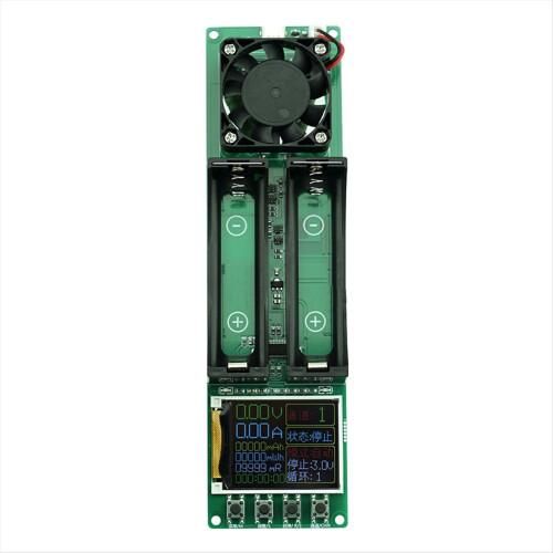 2 Ports Type-C Battery Tester 18650 Lithium Capaci