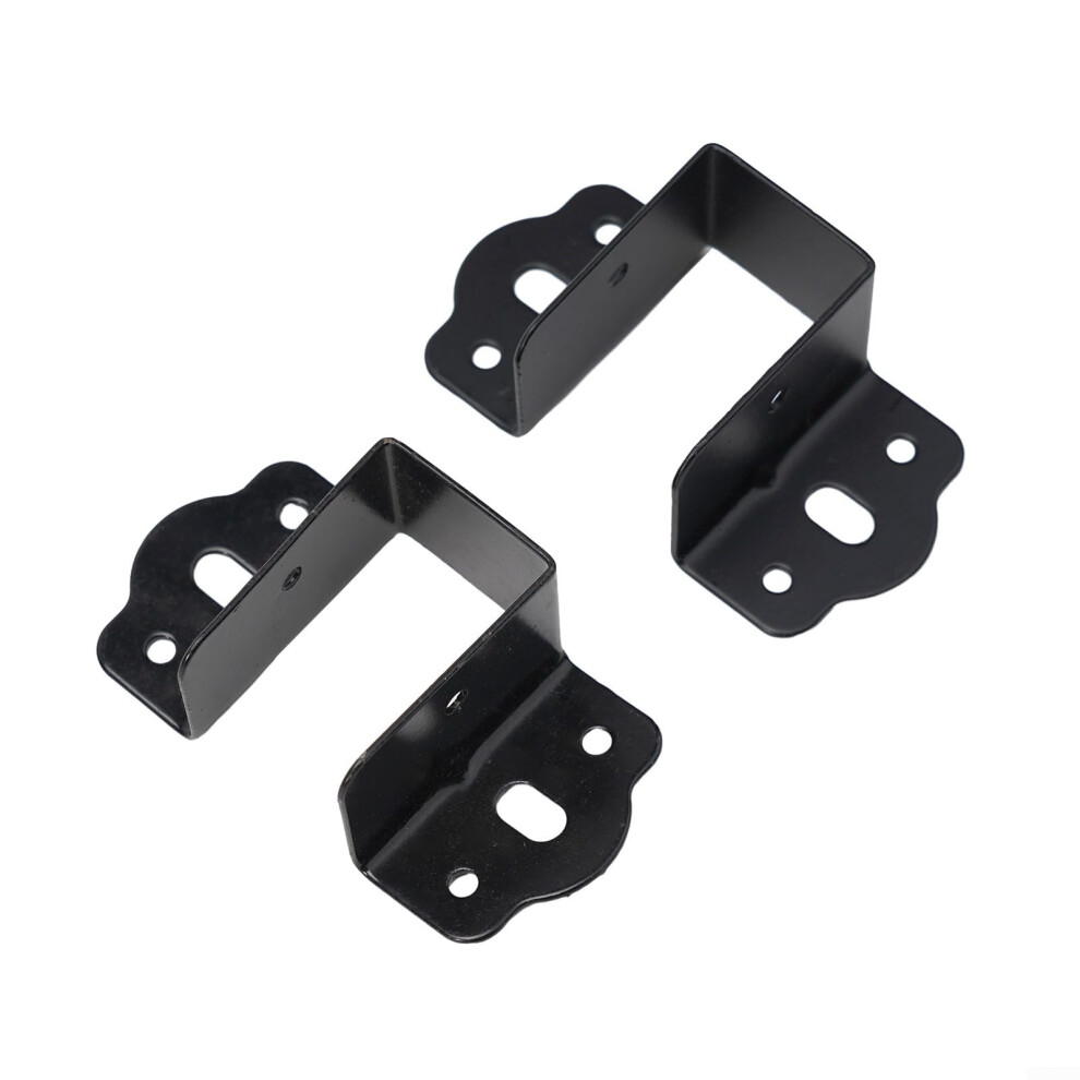 Shaped Bed Connectors Set For Centre Beam Support And Frame Fixing, Metal Construction (32Mm) 9199774006699
