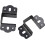 Shaped Bed Connectors Set For Centre Beam Support And Frame Fixing, Metal Construction (32mm) 4