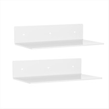 Acrylic Floating Shelf Small Storage Rack Wall-Mou