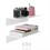 Acrylic Floating Shelf Small Storage Rack Wall-Mou 4
