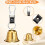 2Inch Loud Bear Bell with Emergency Whistle Solid 2