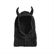 Warm Knitted Hats Funny Horn Fashionable Wool for