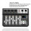 Outdoor Audio Mixer 99DSP Sound Mixing Console wit 7