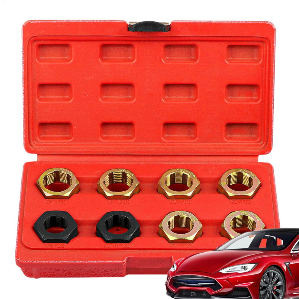 Thread Kit Metric Restorer Set Thread Chaser Hex Tap Die Rethreading Tool For Nuts And Screws 9382693280411
