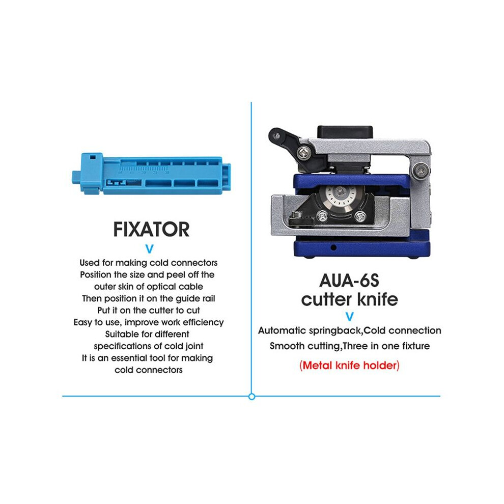 Ftth Fiber Optic Tool Kit With Cleaver -70-+10Dbm 4853202261986