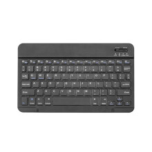 Wireless Keyboard Bluetooth Slim Rechargeable Ergonomic Low Profile for PC Laptop Tablet Smartphone