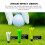 100 PCS Golf Tees 83mm Long Lasting, Reduce Fricti 1