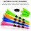 100 PCS Golf Tees 83mm Long Lasting, Reduce Fricti 4