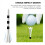 100 PCS Golf Tees 83mm Long Lasting, Reduce Fricti 7