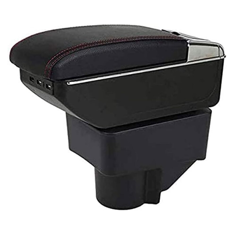 Armrest For Ford Fiesta 20082018 Center Console Storage Box With Ergonomic Elbow Support 9189345551826