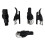 2 Pack Sea Fishing Clip,Thumb Button,Fixed Spool C 7