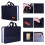 13 Pockets Expander File Folder Document Organizer with Handle A4 Size Capacity Accordion File Organizer Black 2