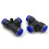 100Pcs PE Pneumatic Fittings Fitting Plastic T Typ 6