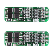 2 PeçAs 3S 20A BMS Bateria de LíTio 18650 Placa de ProteçãO Do Carregador PWB BMS 12.6V MóDulo de ProteçãO de Carregamento da Pilha