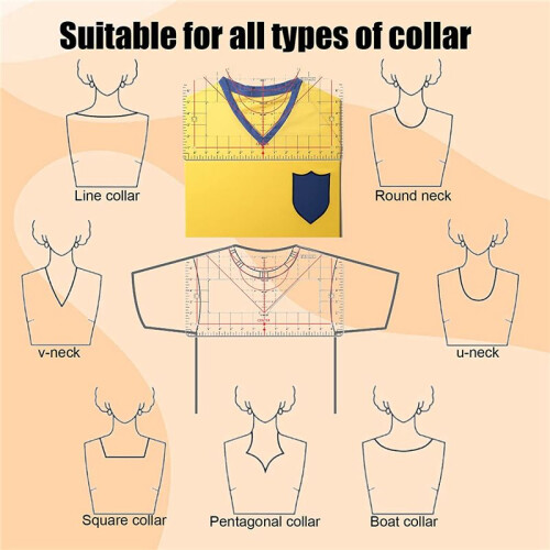 Tshirt Ruler Guide for Vinyl Alignment, T Shirt to 1
