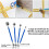 23-Piece Grouting Removal Tool Saw Blade Hand Tile 5