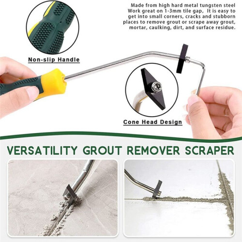 23-Piece Grouting Removal Tool Saw Blade Hand Tile 2