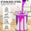 3Pack Fine Mesh Paint Strainer 60 Stainless Steel 4