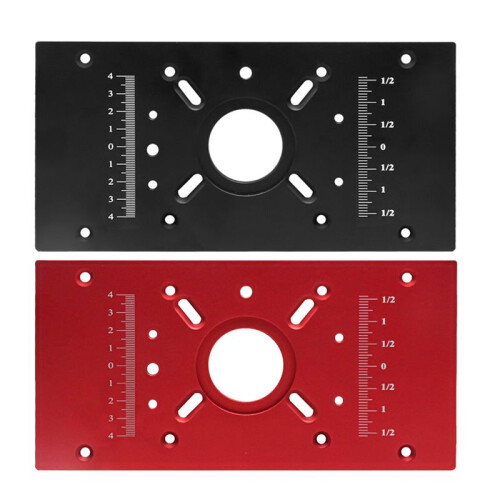 Router Lift with Fixed Base-Router Insert Plate-Wo 2
