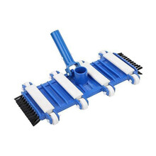 Swimming Pool Vacuum Head with Side Brush Wheel Wa