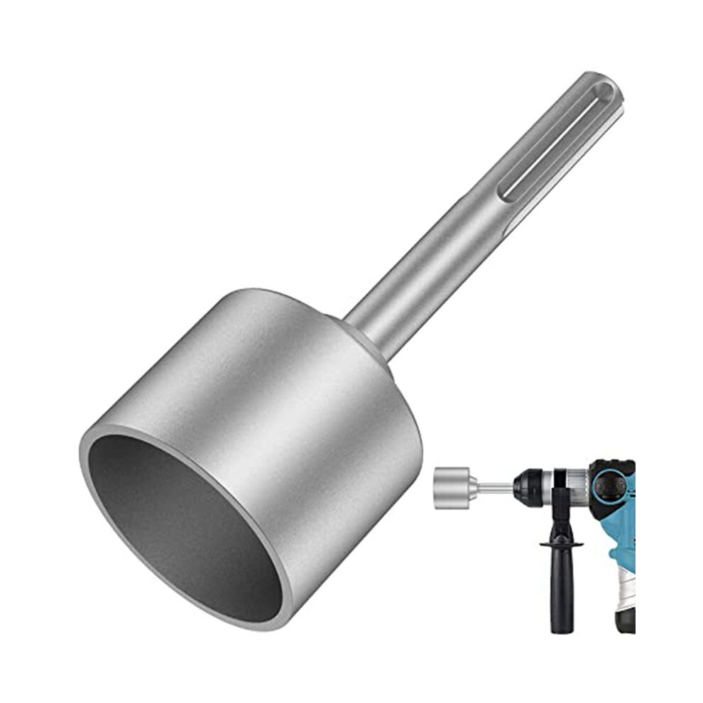 Sds-Max Ground Rod Driver, 65Mm Heavy Duty Steel Drill Bit Driver,For Rotaryhammer Drill Grounding Rods (2.56 In) 6032659032310