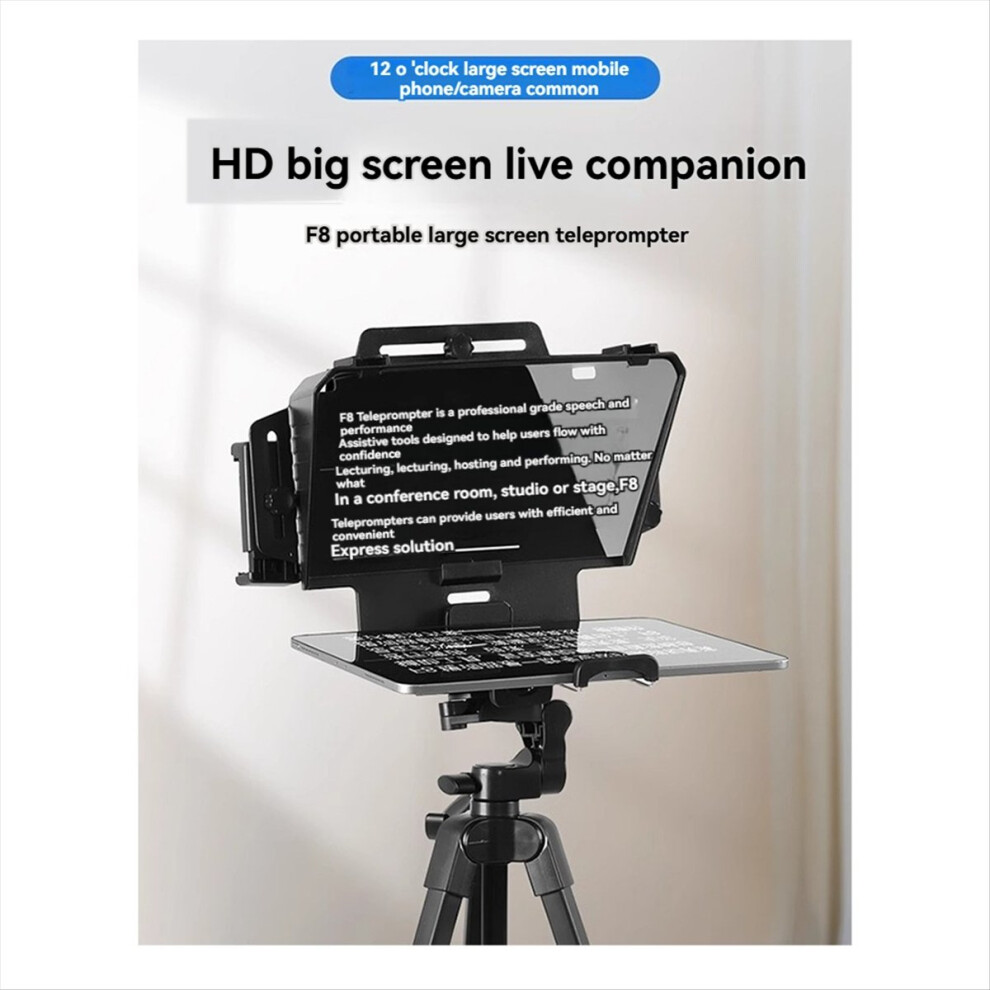 F8 Universal Teleprompter For Tablets Laptops Smar 4853202270520