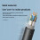 USB-C to VGA Adapter Type-C D-Sub 15Pin Converter 7