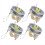 Trip Wire with Reusable Reel (4-Pack) - 85ft 12-Ga 1