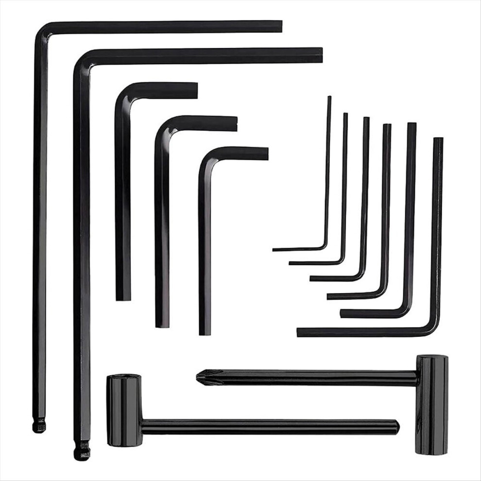 13Pcs L Shaped Hex Hexagon Key Guitar Neck Truss R 4853202271886