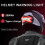 Warning Light Helmet LED Smart Light, Super Brigh 3