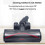 Carpet Brush Assembly with Roller for V12 Pro Vacu 7