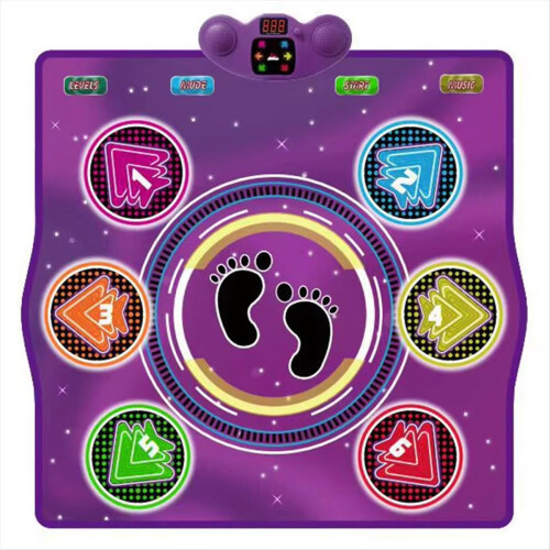 Electronic Dance Pad Wireless BT Dancing Mat Famil