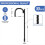 10pcs Threaded Steel Bar Stakes/Ground Stakes/Outd 5