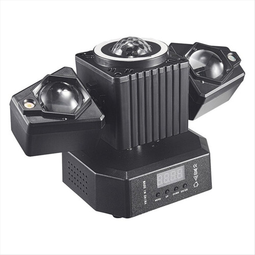 50W LED Rotating Laser Beam Strobe Disco Light DMX 1