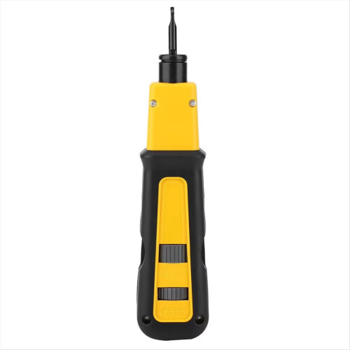 Punch Down Tool Steel Plastic Handle Wire Cutter C