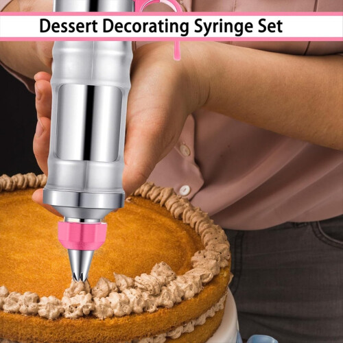 Dessert Decorating Syringe Set, Frosting Piping Ki 2