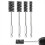 4Pcs Stainless Steel Wire Brush for Drill Bore Set 1