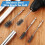 4Pcs Stainless Steel Wire Brush for Drill Bore Set 7