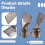 2Pcs Welding Flat Nozzle, 20mm Small+40mm Large Ti 10