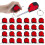 Mini Tape Measure Keychain Set, 3 Ft Retractable, 2