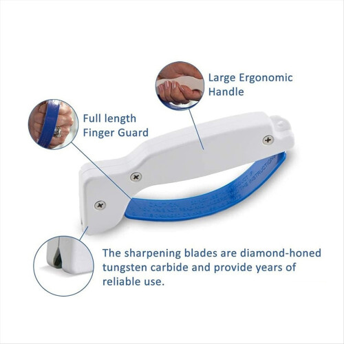 Kitchen Knifes and Chef Knife Sharpener, Grade Sha 1
