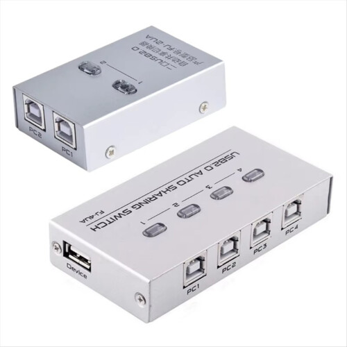 2 Port USB2.0 Sharing Manual Switcher Box Hub Sha 2